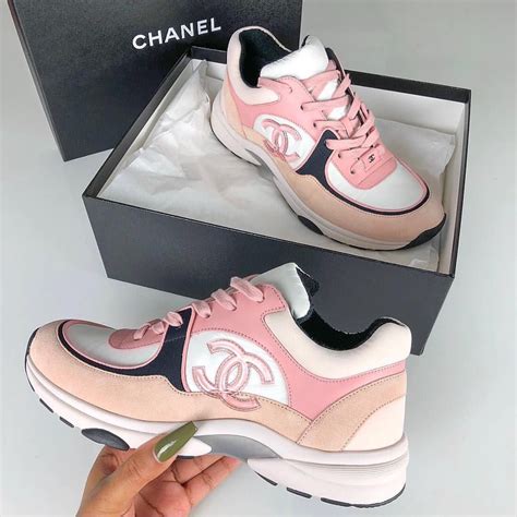 chanel sneakers heren roze|luxury chanel sneakers.